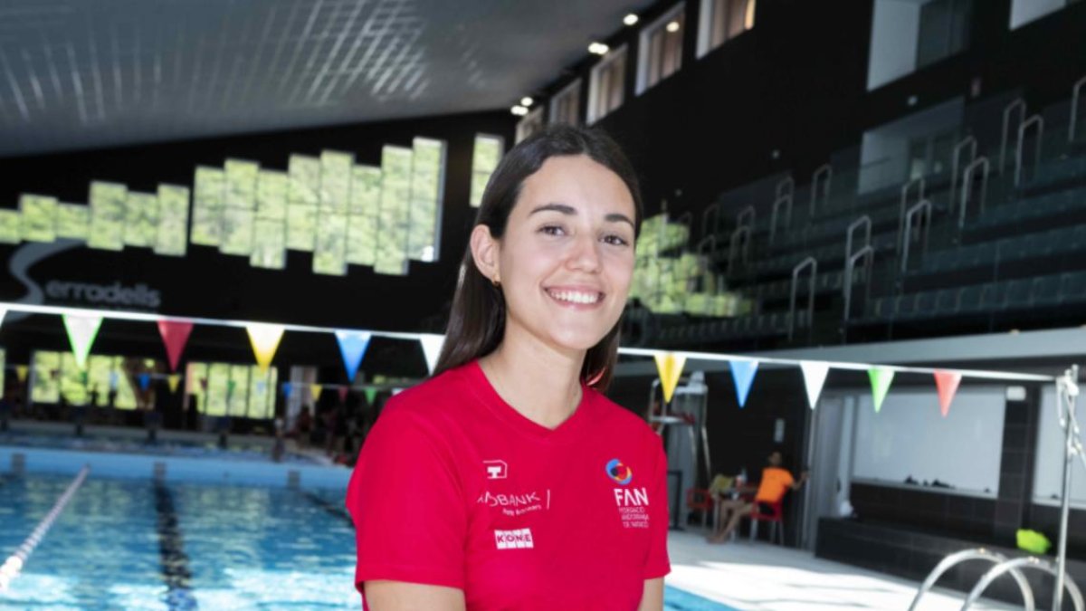 La seleccionadora nacional de natació sincronitzada, Estel Ferreras.