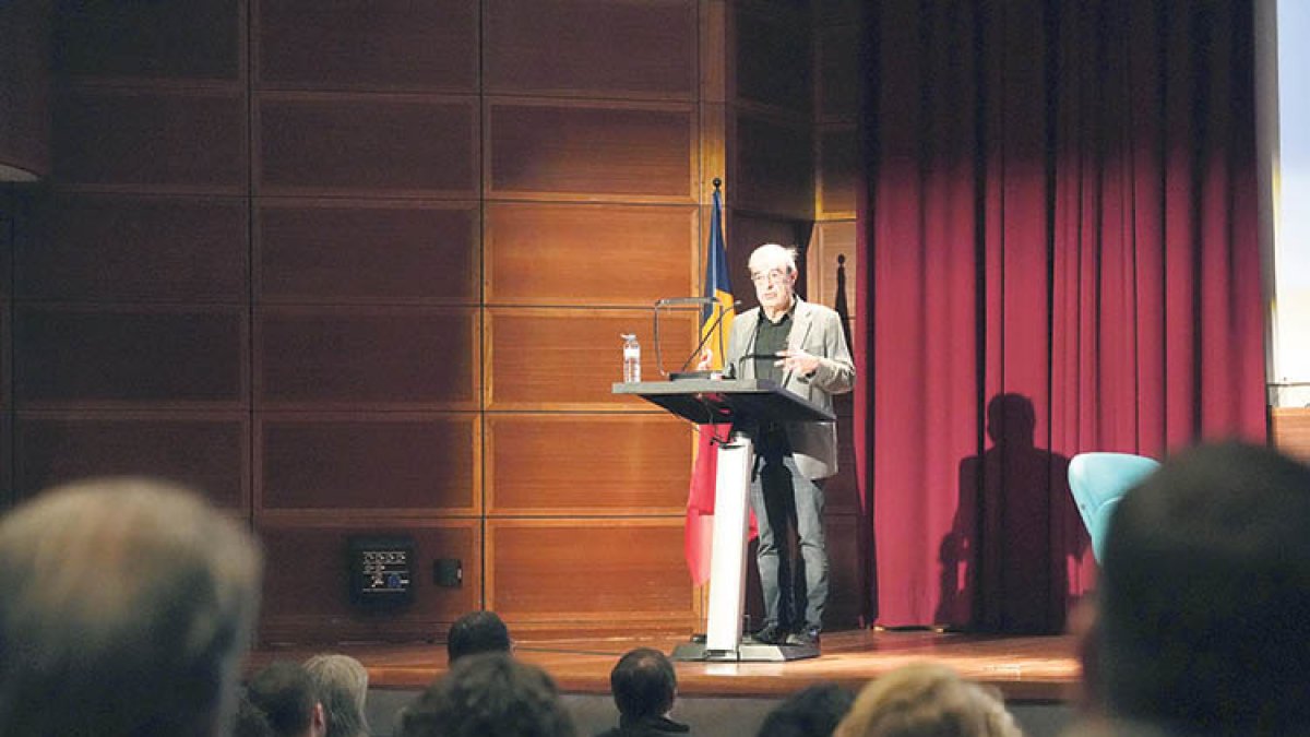 Intervenció del ministre Baró.