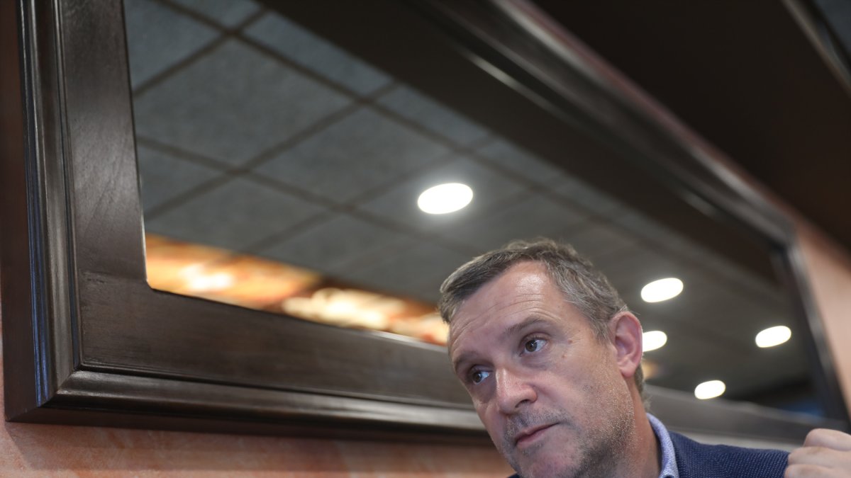 El president d’Unió Laurediana, Josep Majoral.