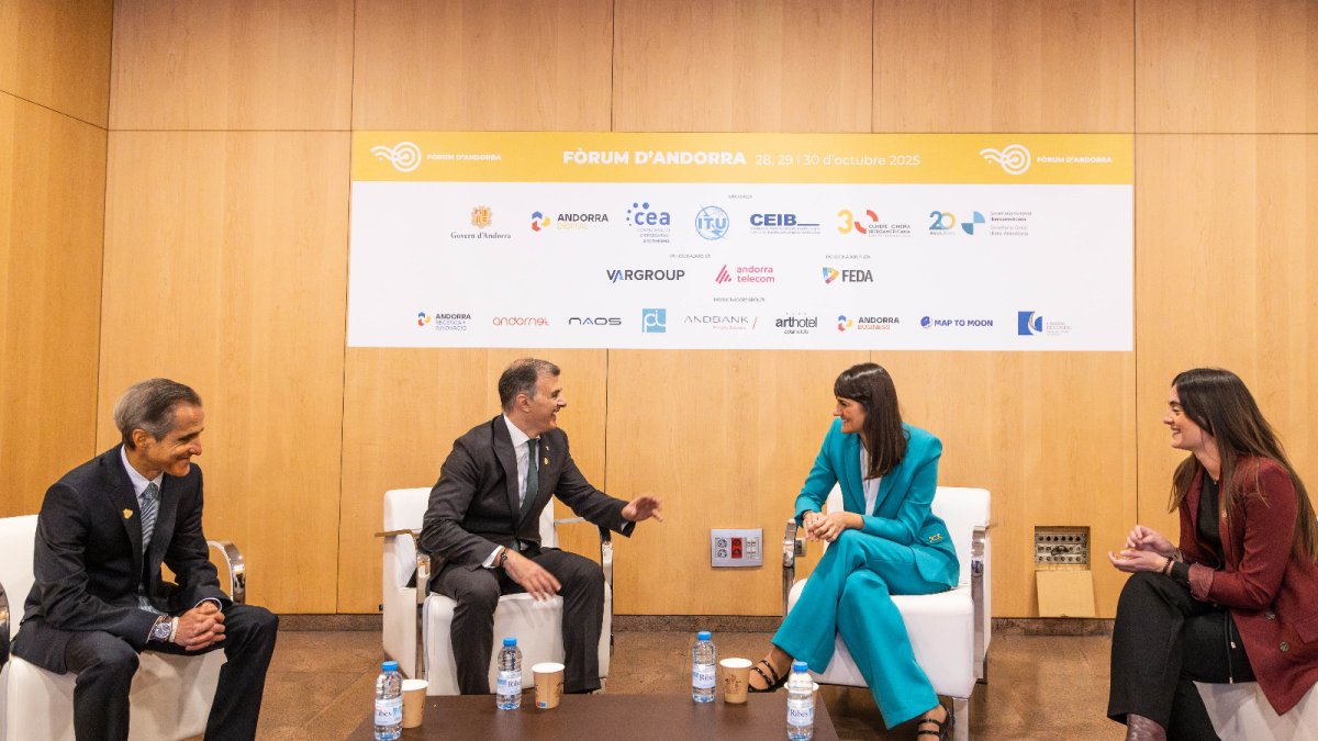 El II Fòrum Digital d’Andorra, celebrat al Centre de Congressos d’Andorra la Vella.