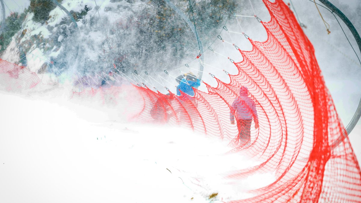 Torb a les pistes de l’estació d’esquí del Tarter.