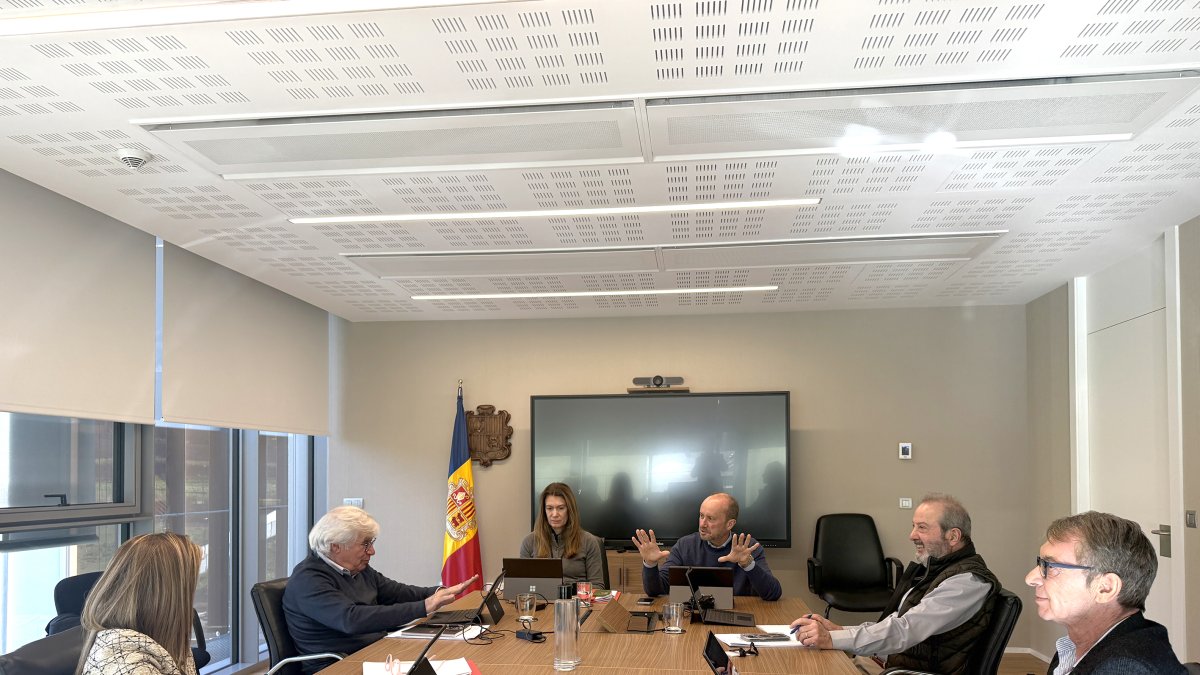 Una de les darreres sessions de treball del Consell Superior de la Justícia.