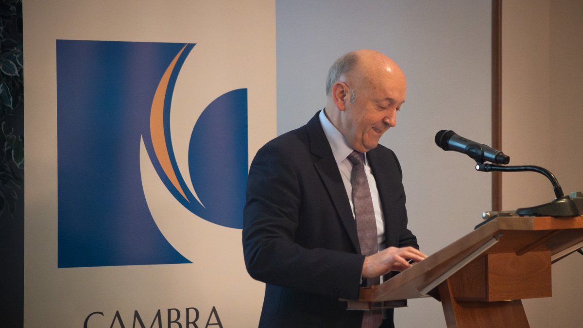 El president de la CCIS, Josep M. Mas.