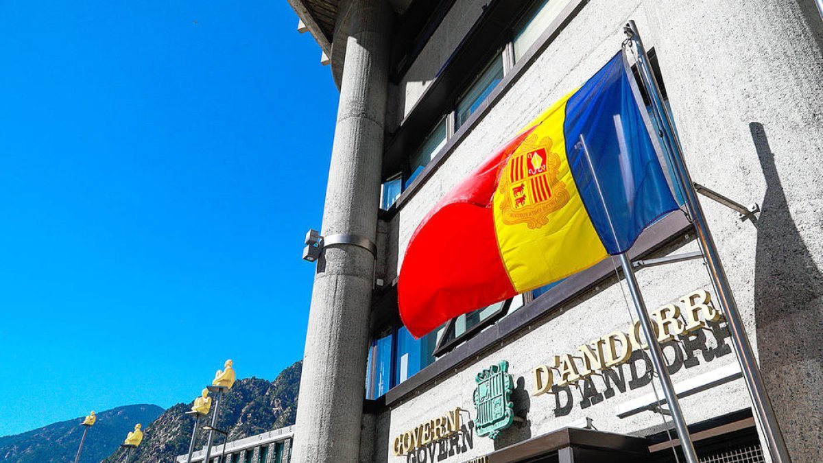 L’edifici administratiu del Govern.