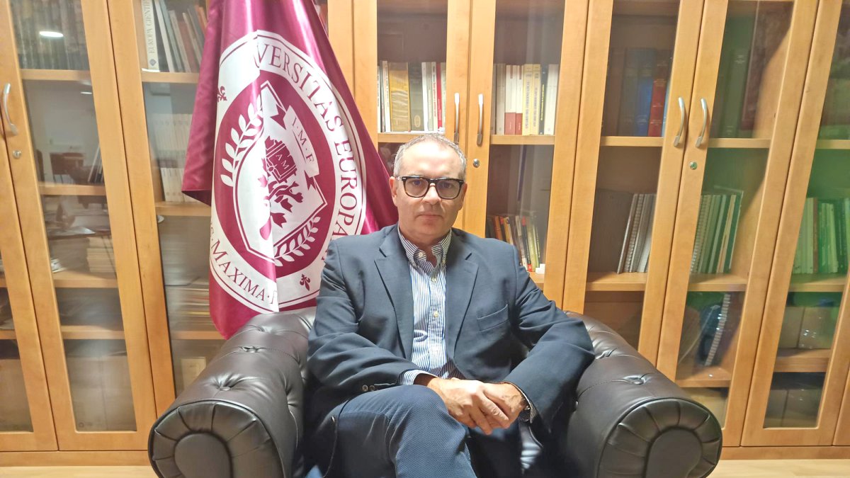 El director de l’Institut Universitari de Tecnologia Aplicada, Joaquim Vallès.