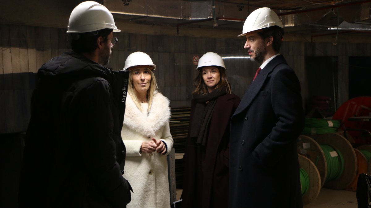 Els síndics generals durant la visita institucional a Sant Julià de Lòria