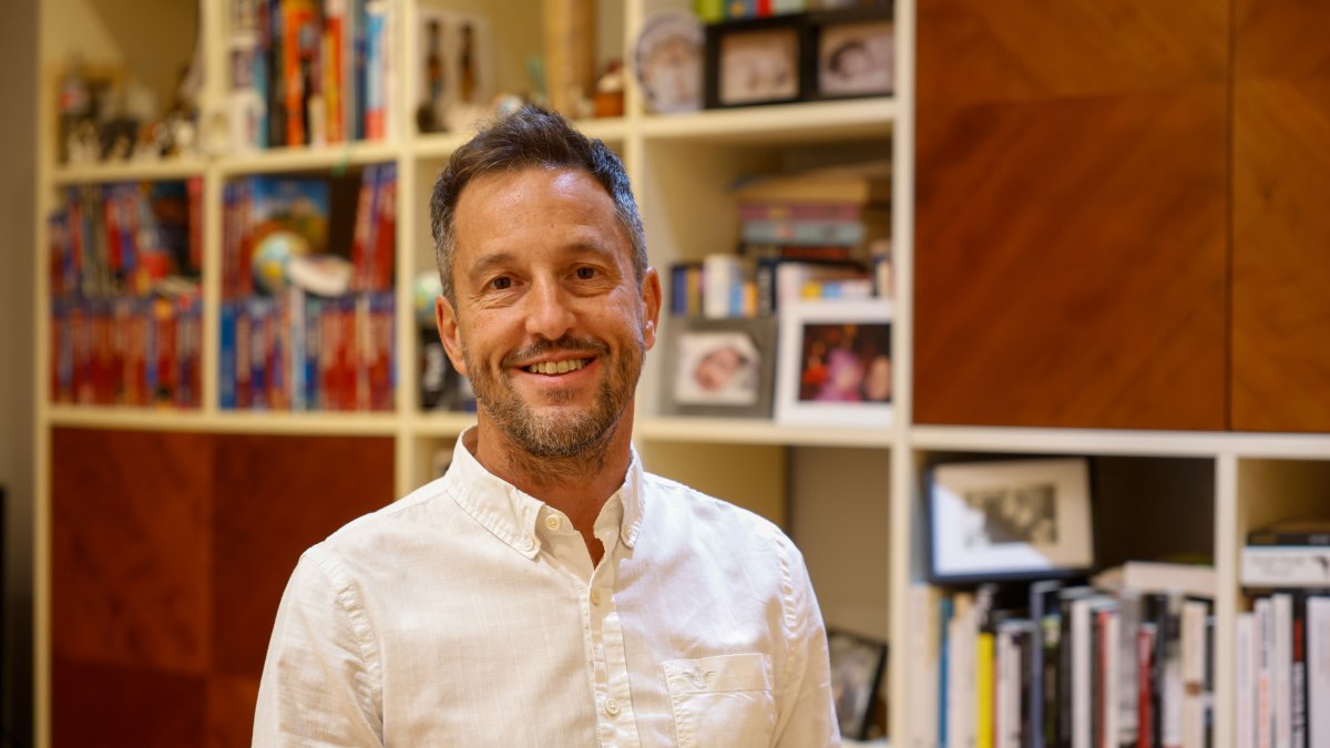 López al seu domicili d’Andorra, ahir.