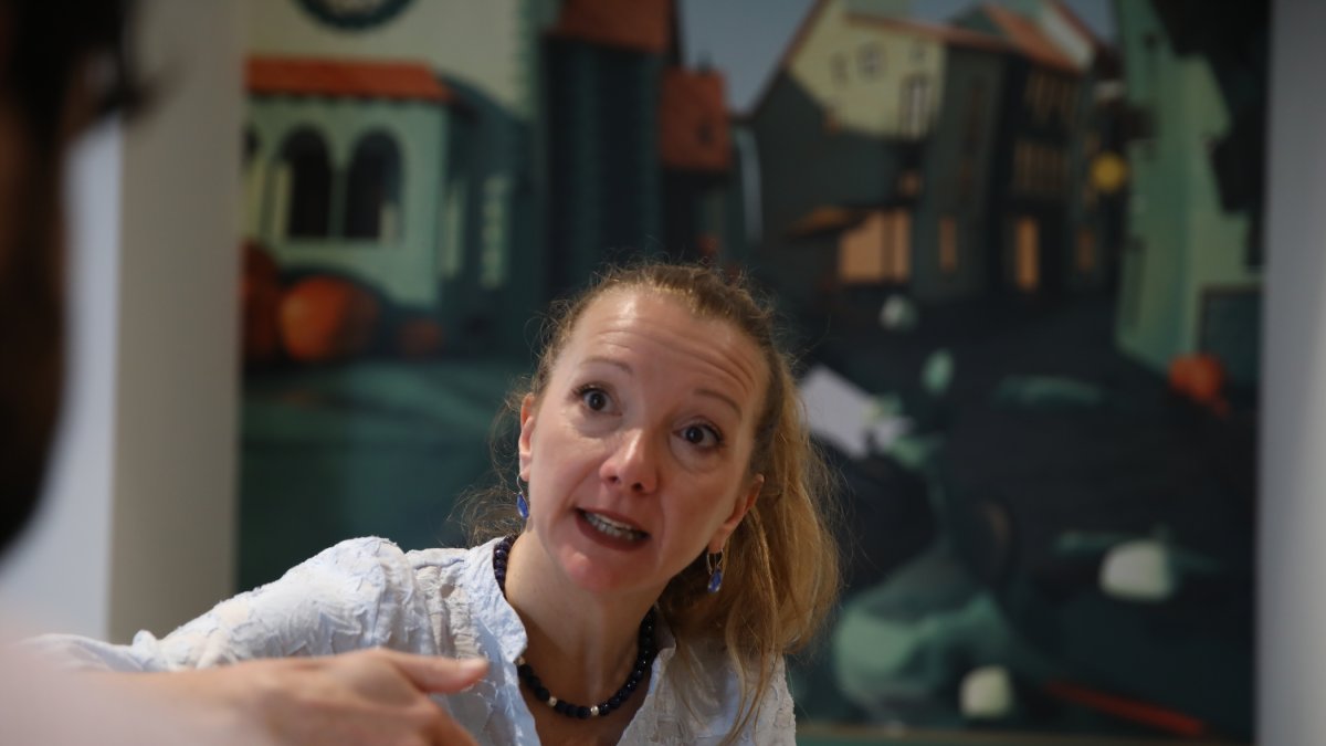 Venable, en una entrevista a l’abril amb el Diari.