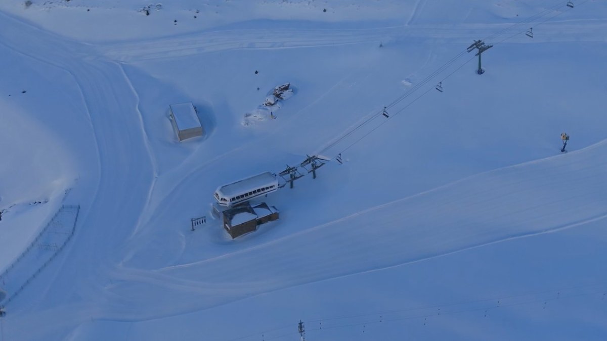 Pistes d'Ordino Arcalís amb vista de dro