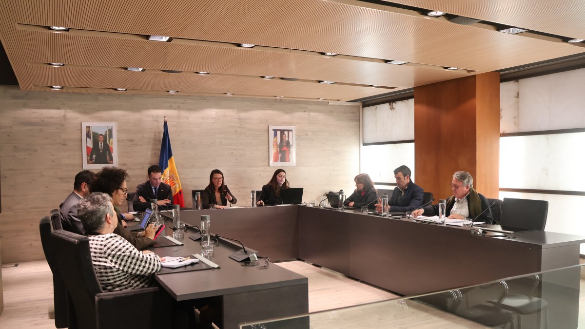 Sessió de consell de comú d’ahir.