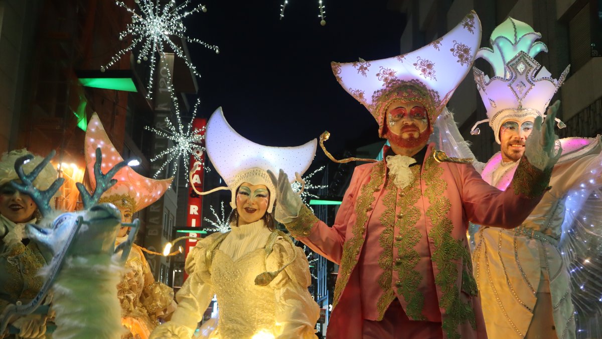 L'espectacle itinerant d'Andorra la Vella.