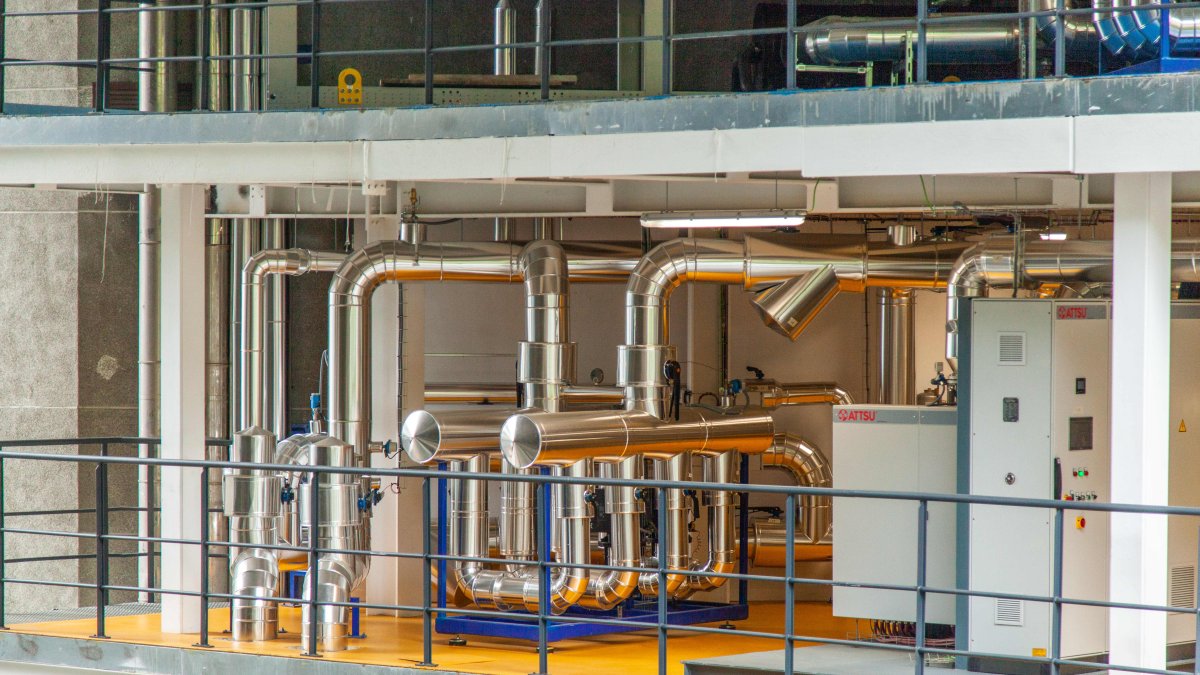 La central de FEDA a Escaldes.