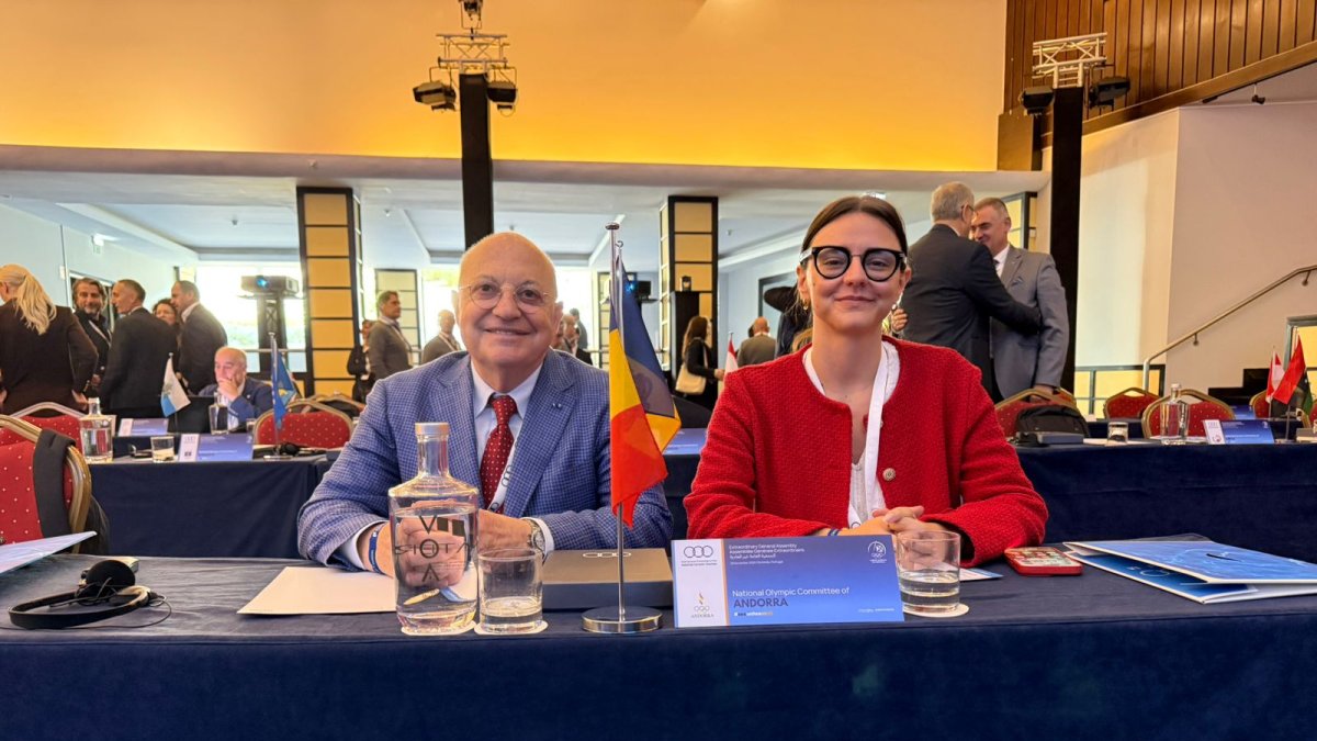 La delegació andorrana a Portugal.