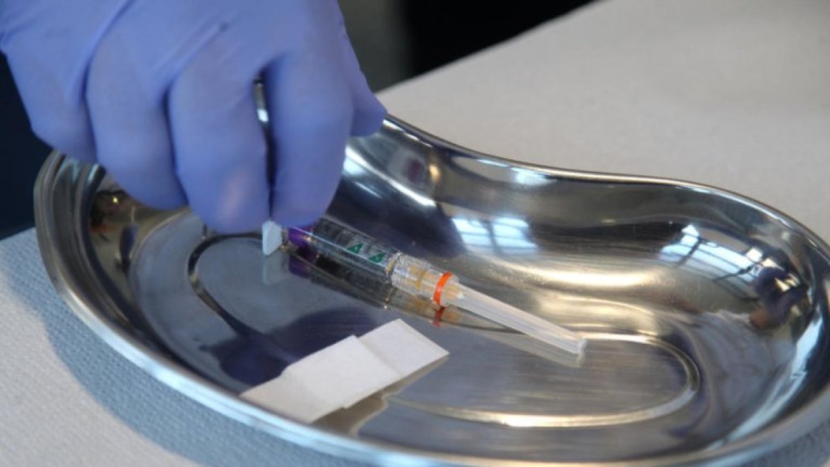 Una injecció de la grip