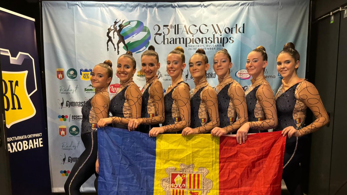 Les gimnastes que han participat al campionat del món de Bulgària