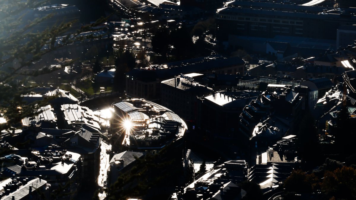 Una vista de la vall central.