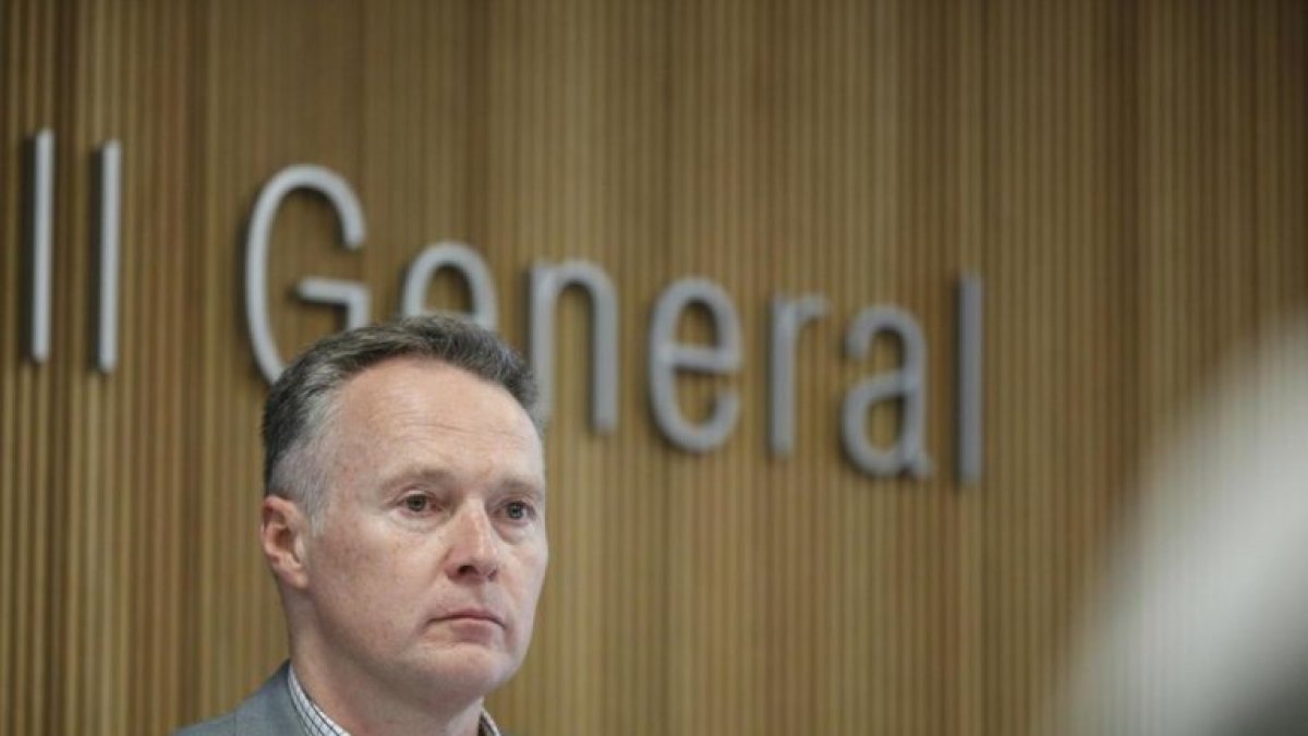 Ferran Costa al Consell General.