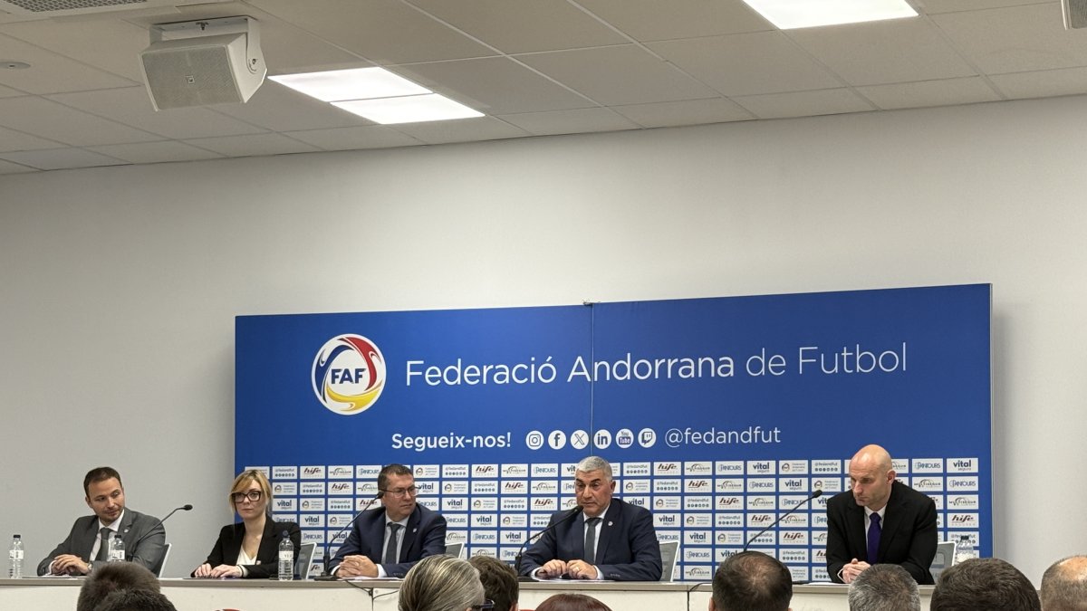 Presentació del pla estratègic de la FAF