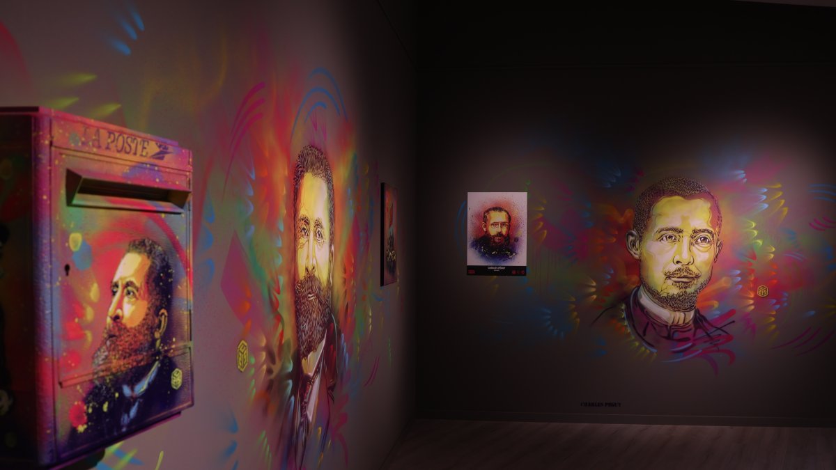 L'obra del retratista Christian Guémy, conegut artísticament com a C215.