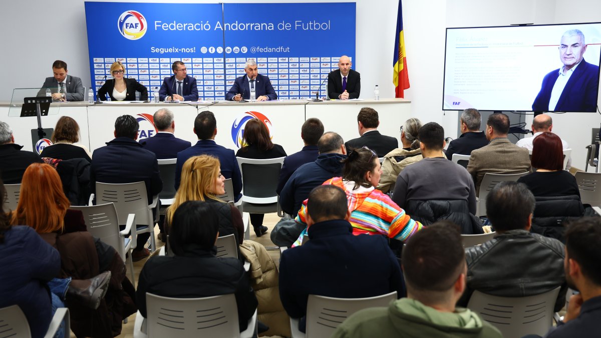 Presentació del pla estratègic de la federació.