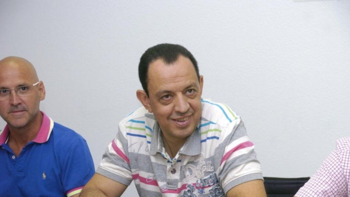 Joan Torra, d'USdA en una compareixença