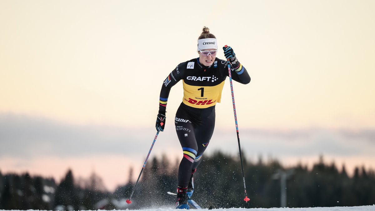 Gina del Rio a la Copa del Món de Trondheim.