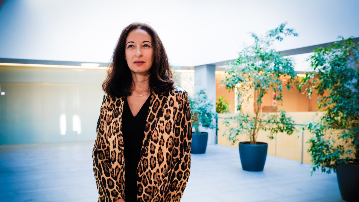 Jessica Obiols el dia del jurament.