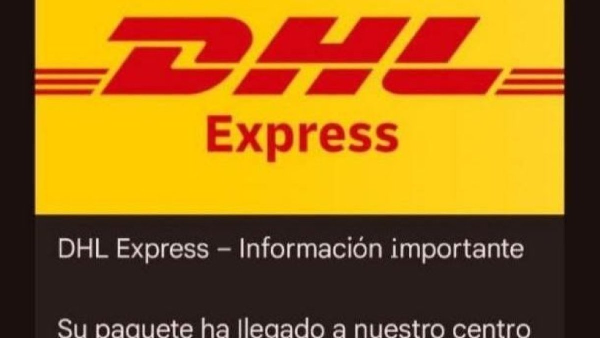 L'inici del missatge fraudulent.