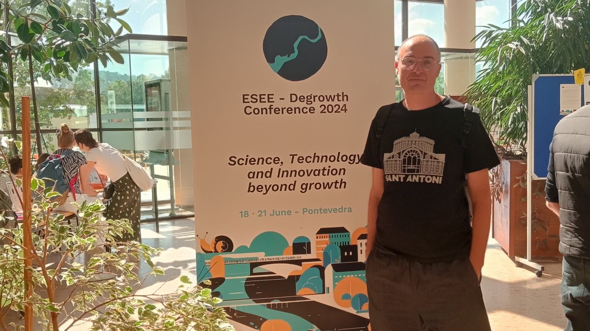 L'investigador Juan Jesús Larrabeiti.