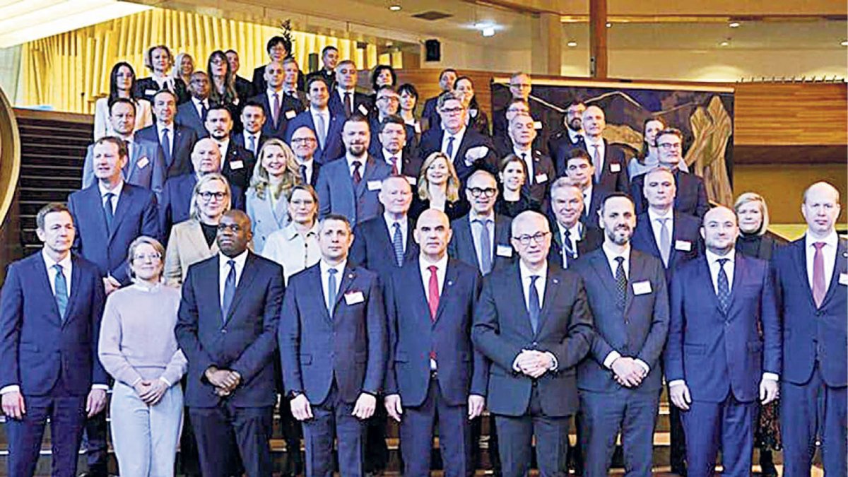 Els ministres i secretaris al Consell d’Europa.