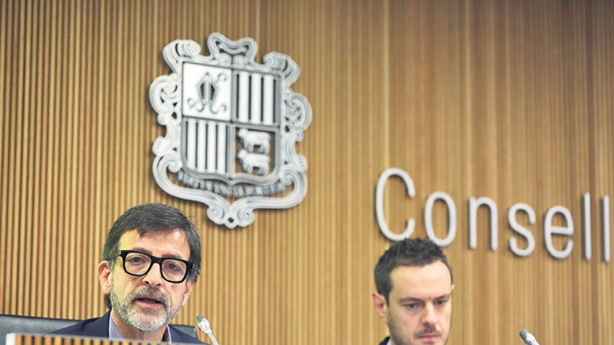 El president del fons de reserva i el de la CASS.
