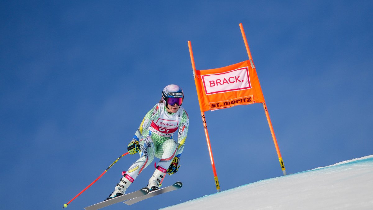 Cande Moreno, al descens d’ahir.