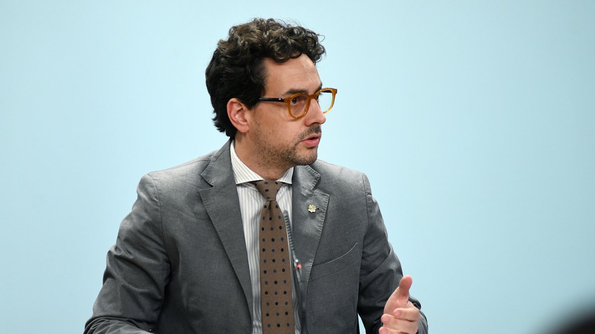 El ministre portaveu, Guillem Casal.