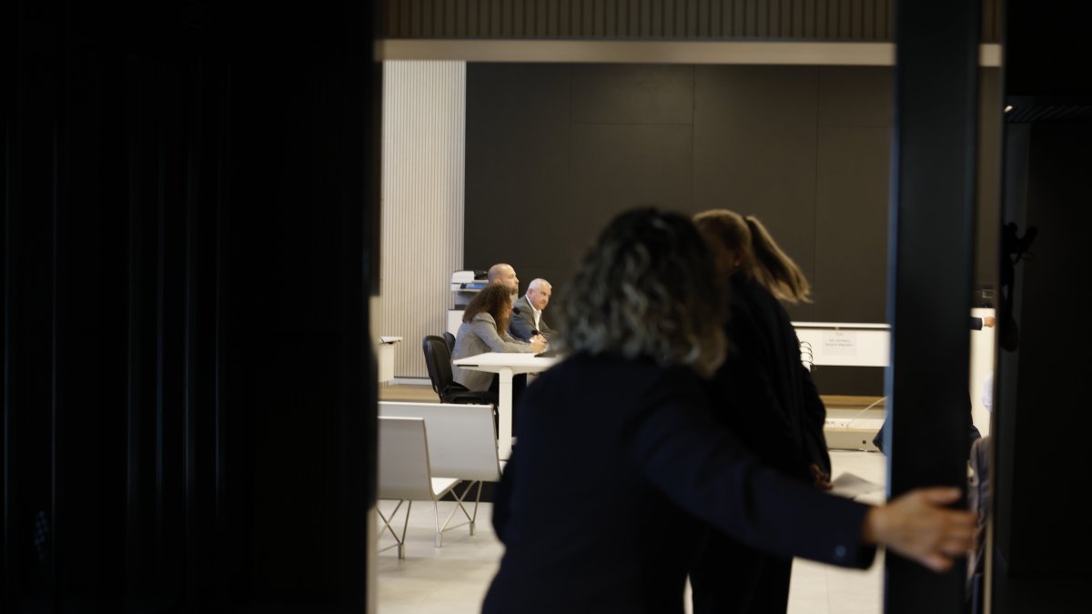 Moment de la lectura de les condemnes.