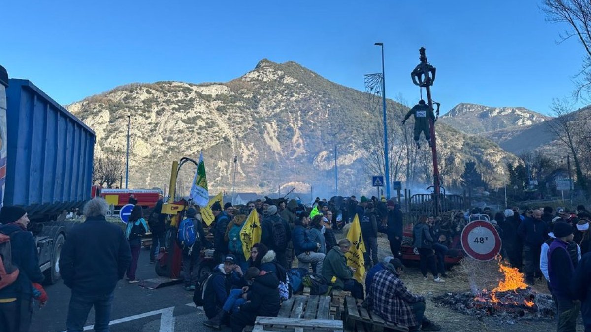 La protesta dels ramaders de l’Arieja.