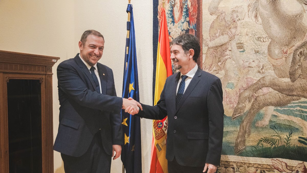 Josep Anton Bardina i Abelardo de la Rosa.