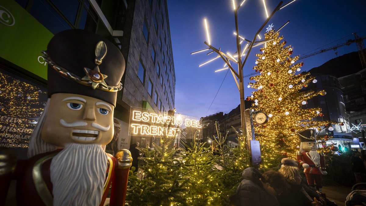 El poblet de Nadal d'Andorra la Vella.