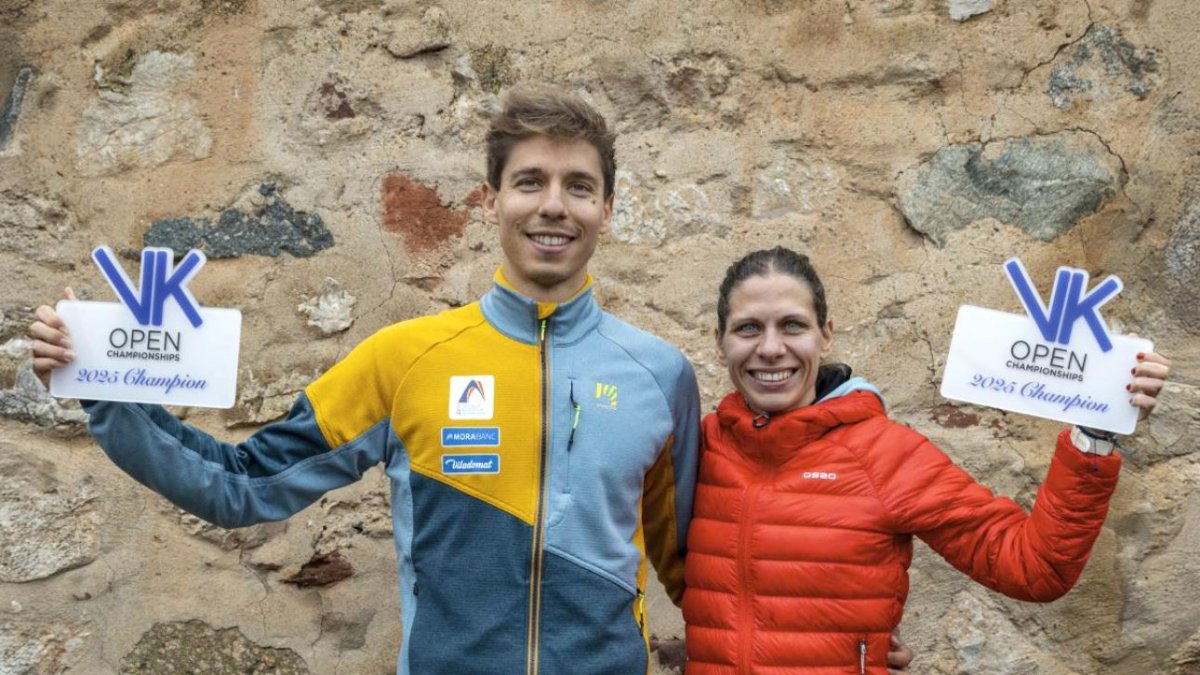 Arnau Soldevila i Sladjana Zagorac, de Sèrbia, els campions de l’edició passada.