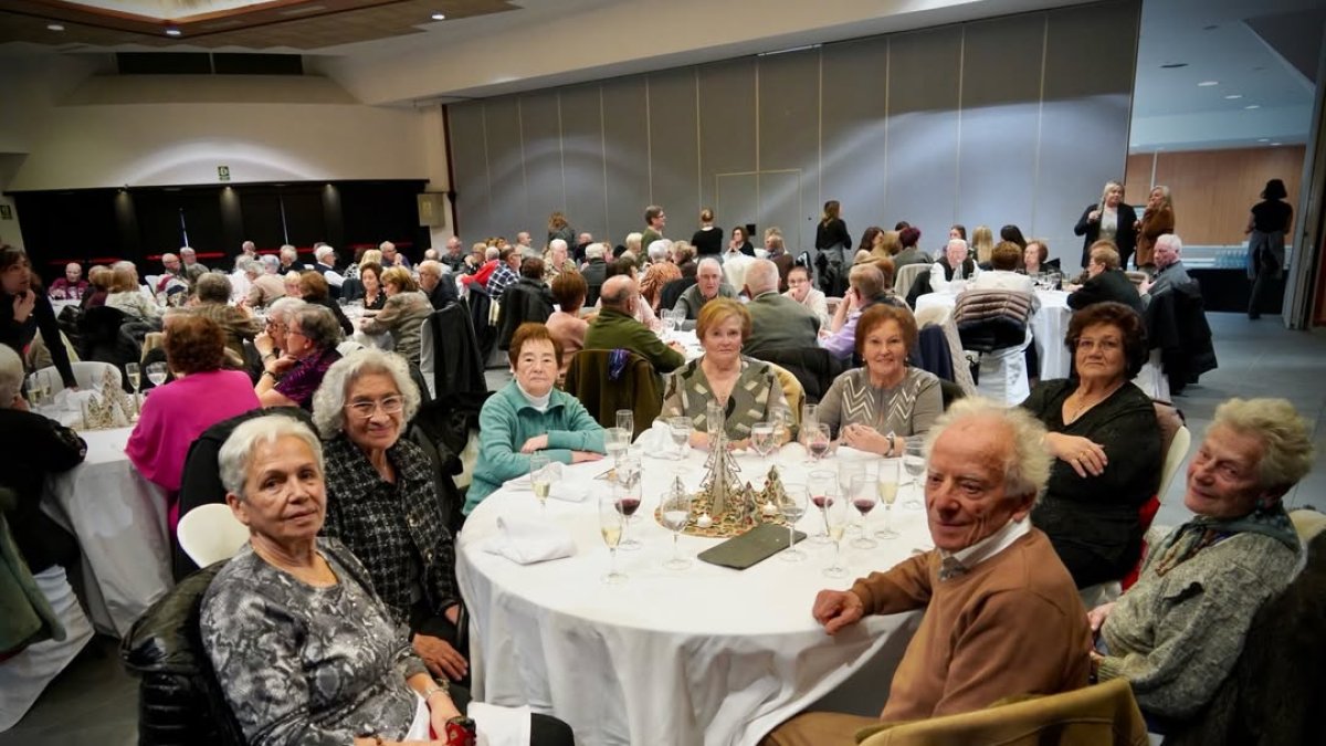 Celebració de Nadal de la gent gran d'Encamp.