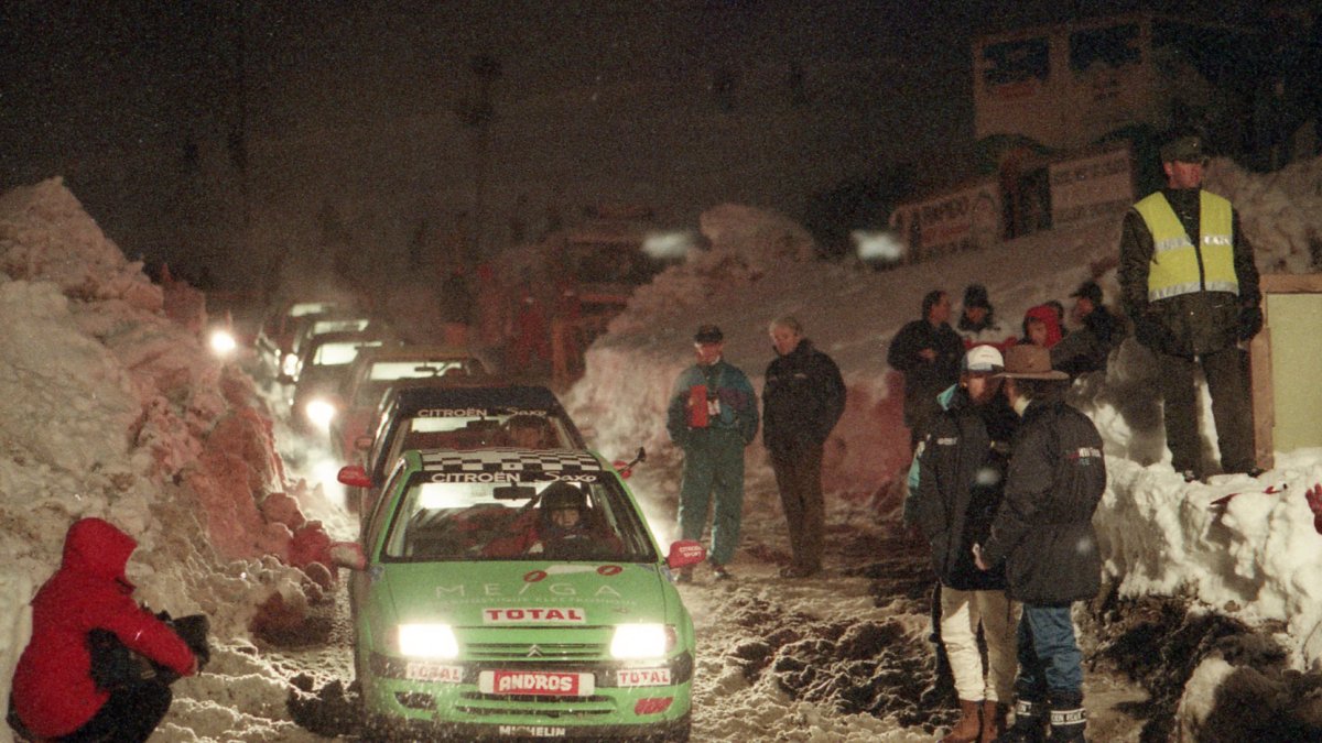 Moment de la sortida del Trofeu Andros del 1996.