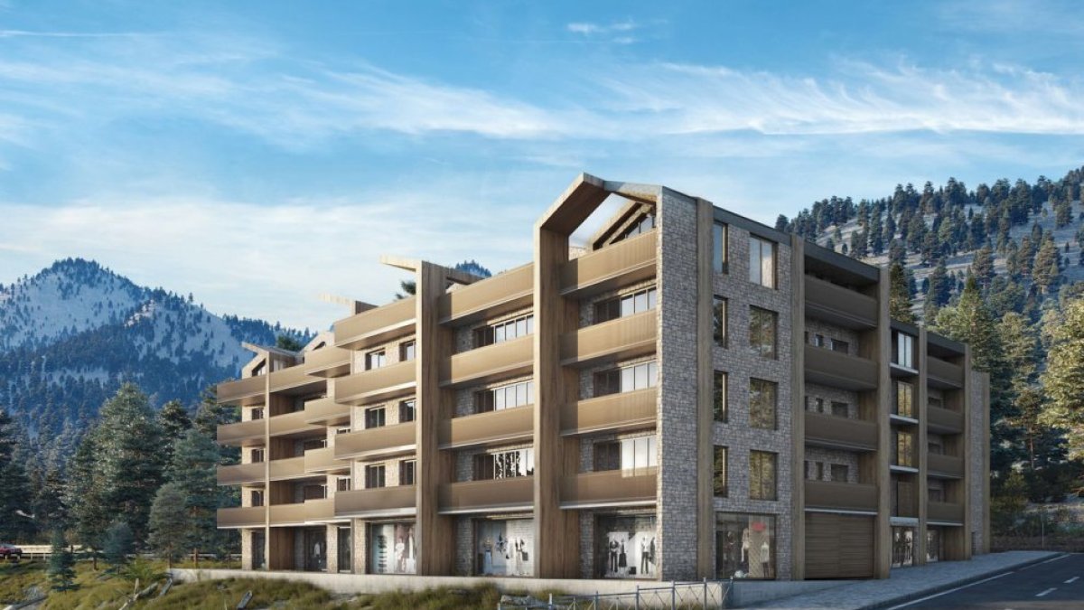 Imatge de promoció del complex urbanístic.