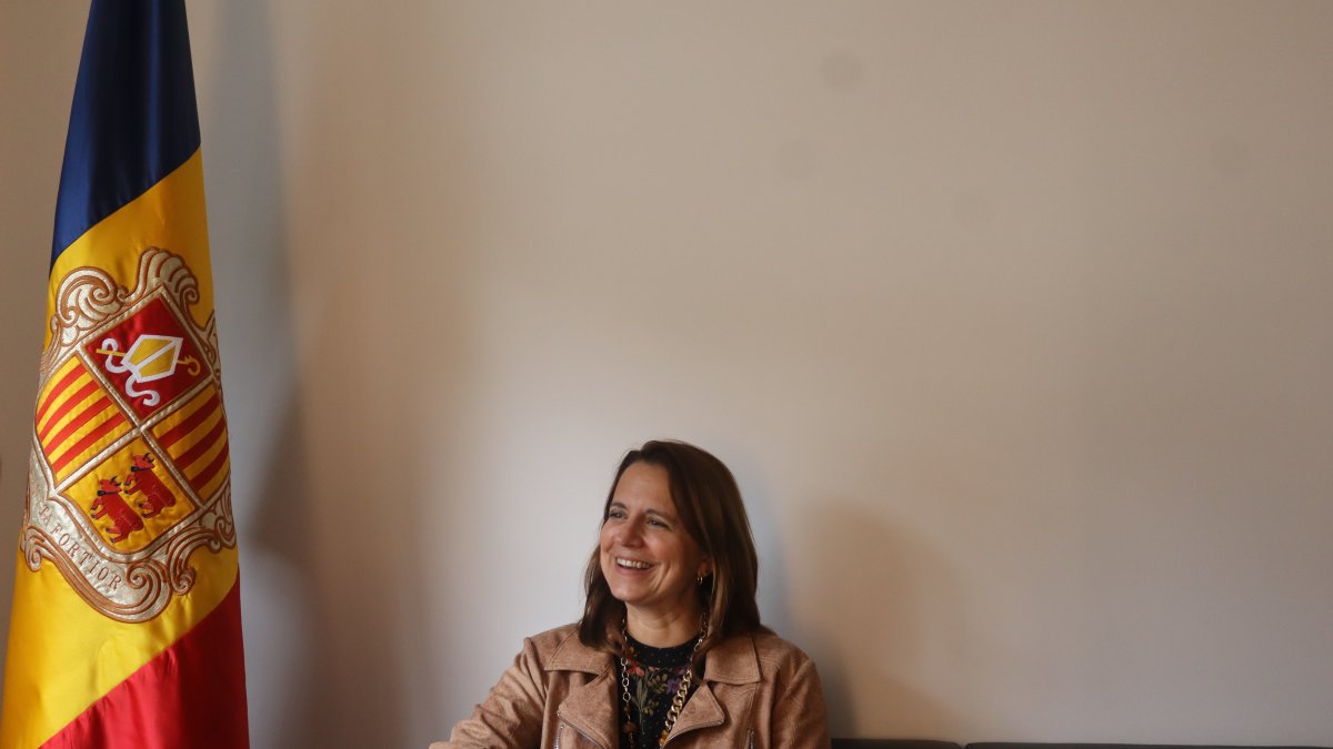 La cònsol major d’Escaldes-Engordany, Rosa Gili.