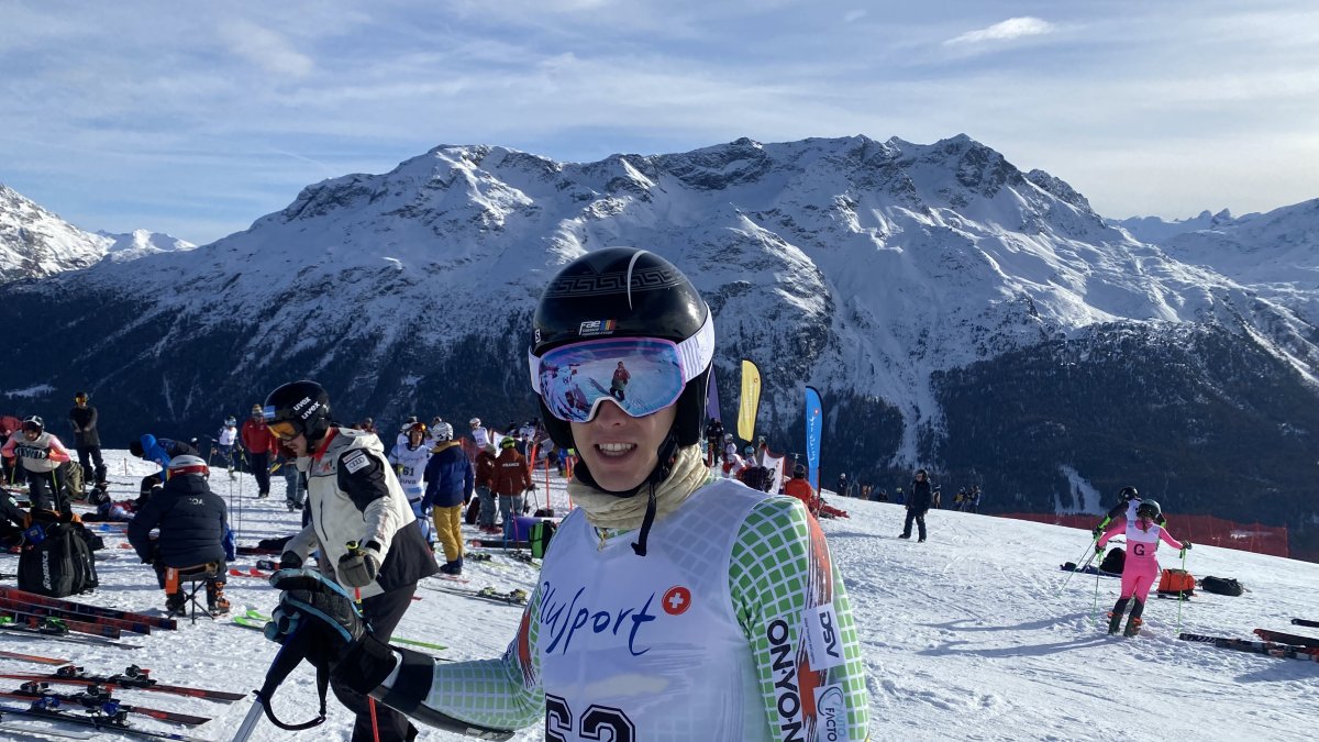 Roger Puig a Saint-Moritz.