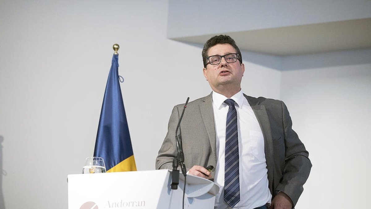 El cap de la Unitat d’Intel·ligència Financera, Carles Fiñana.