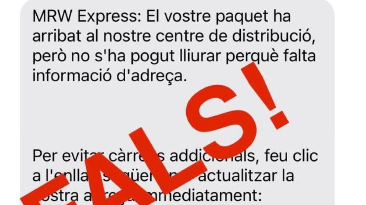 Un exemple de phishing.