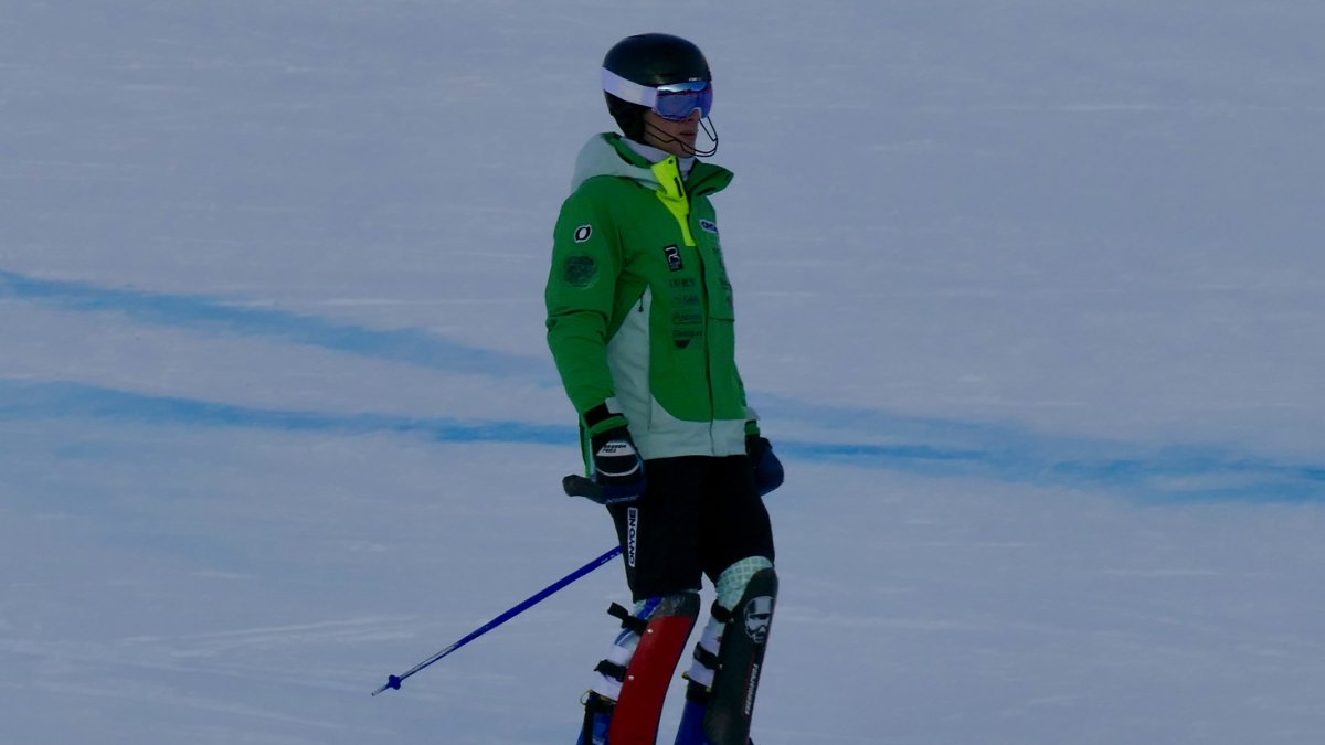 Roger Puig, a Saint-Moritz.