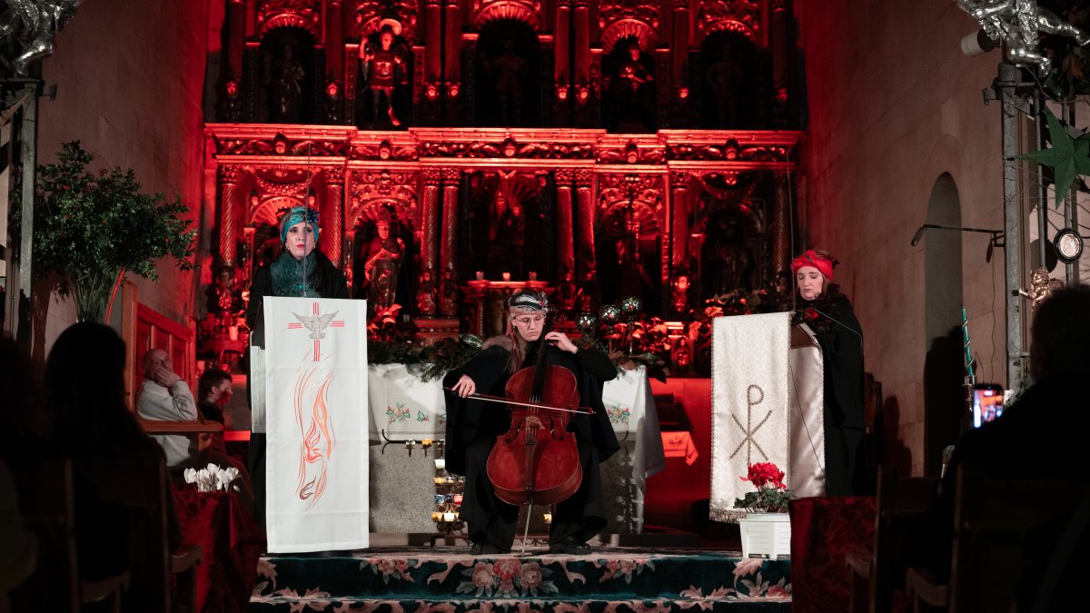 El 'Cant de la Sibil·la' a l'església parroquial d'Ordino.