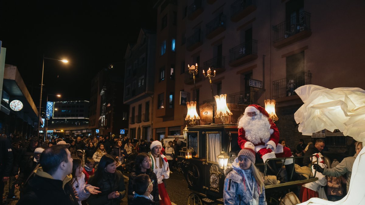 El Pare Noel a Encamp.