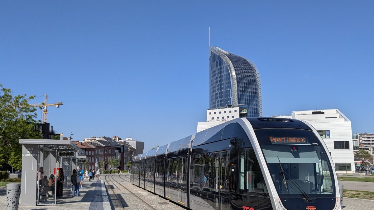 El tramvia de Lieja és pren com a referència pel cost i les característiques.