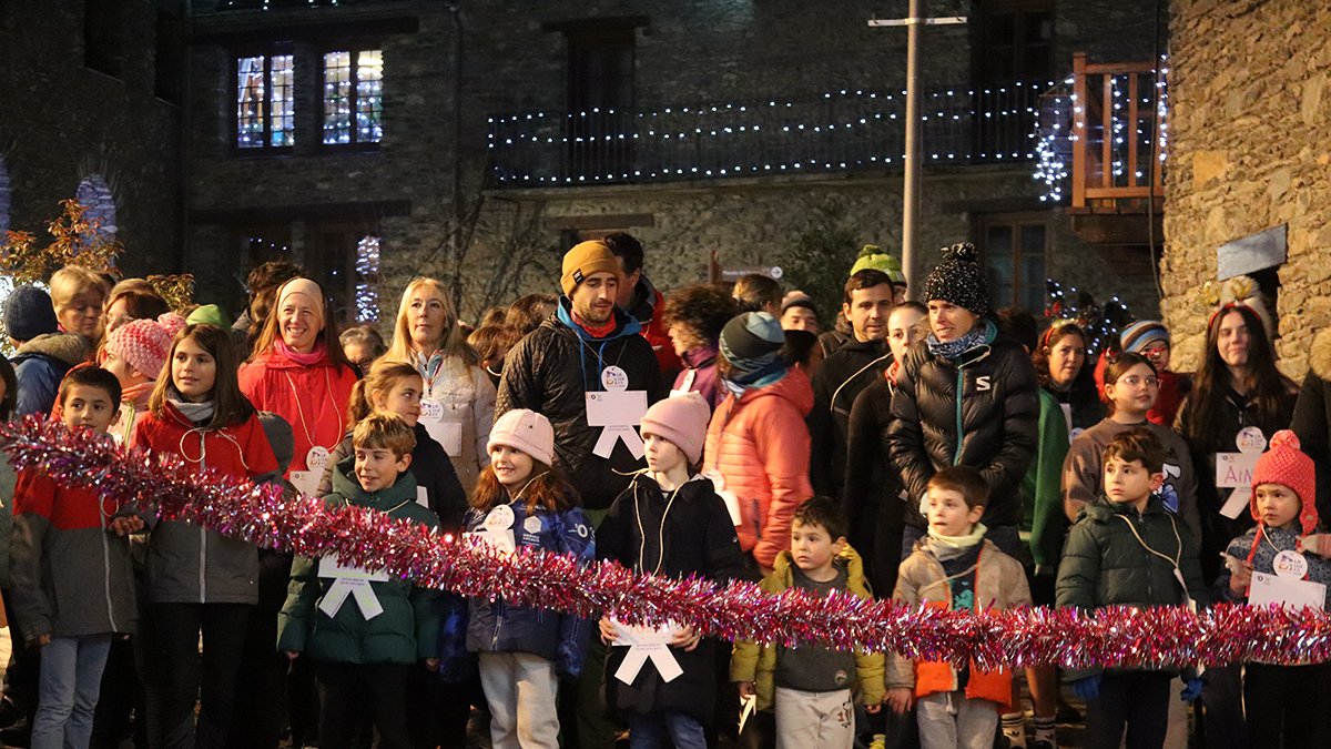 Participants a la cursa de La Llufa d'Ordino.